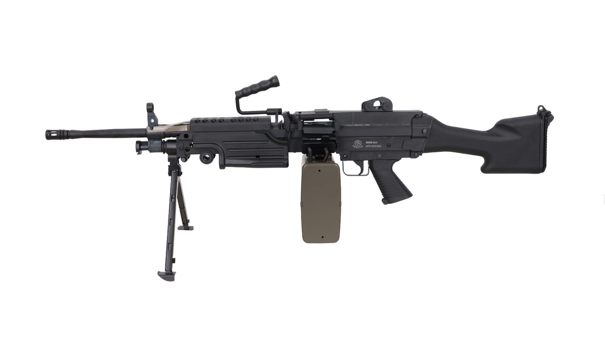 Specna Arms FN Herstal M249 MK2 CORE konekivääri AEG - musta