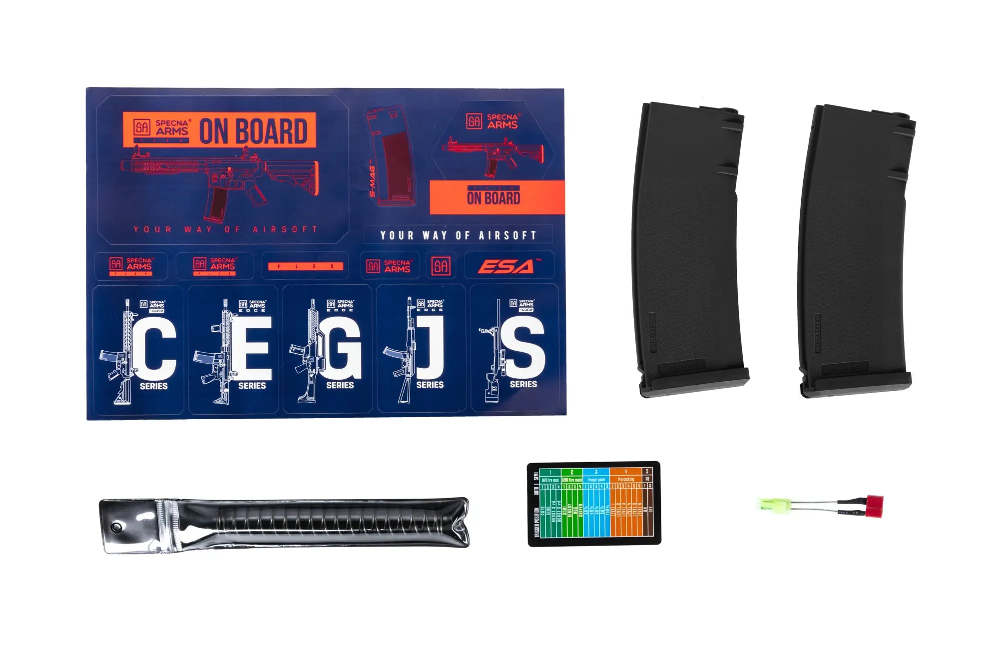 Specna Arms SA-F09 FLEX™ BLDC™ HAL ETU™ Gen. 2 - Black