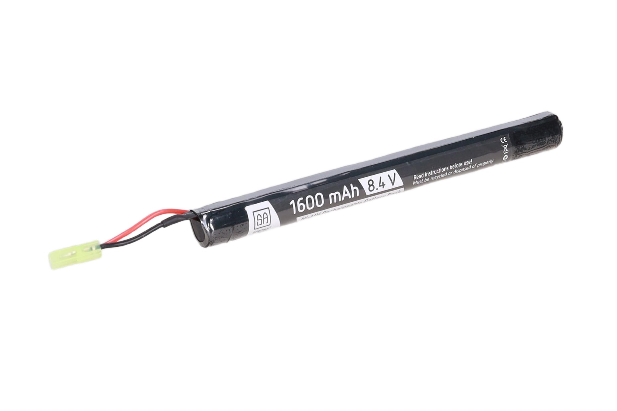 Specna Arms 8,4V 1600mAh NiMH tikkuakku - miniliitin