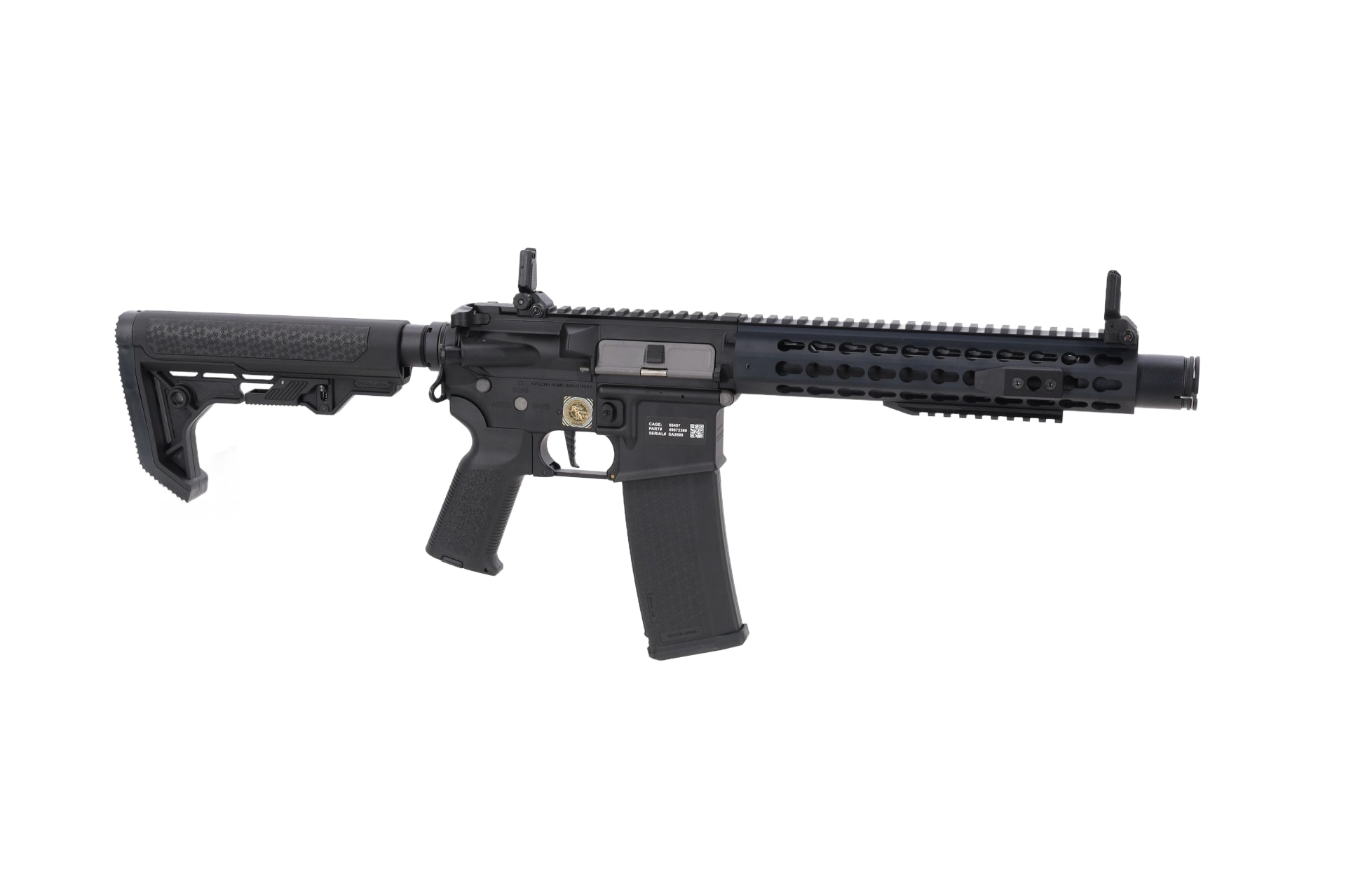 Specna Arms RRA SA-E07 EDGE™ HAL 2 ETU Light Ops Stock Gen. 2 - Black