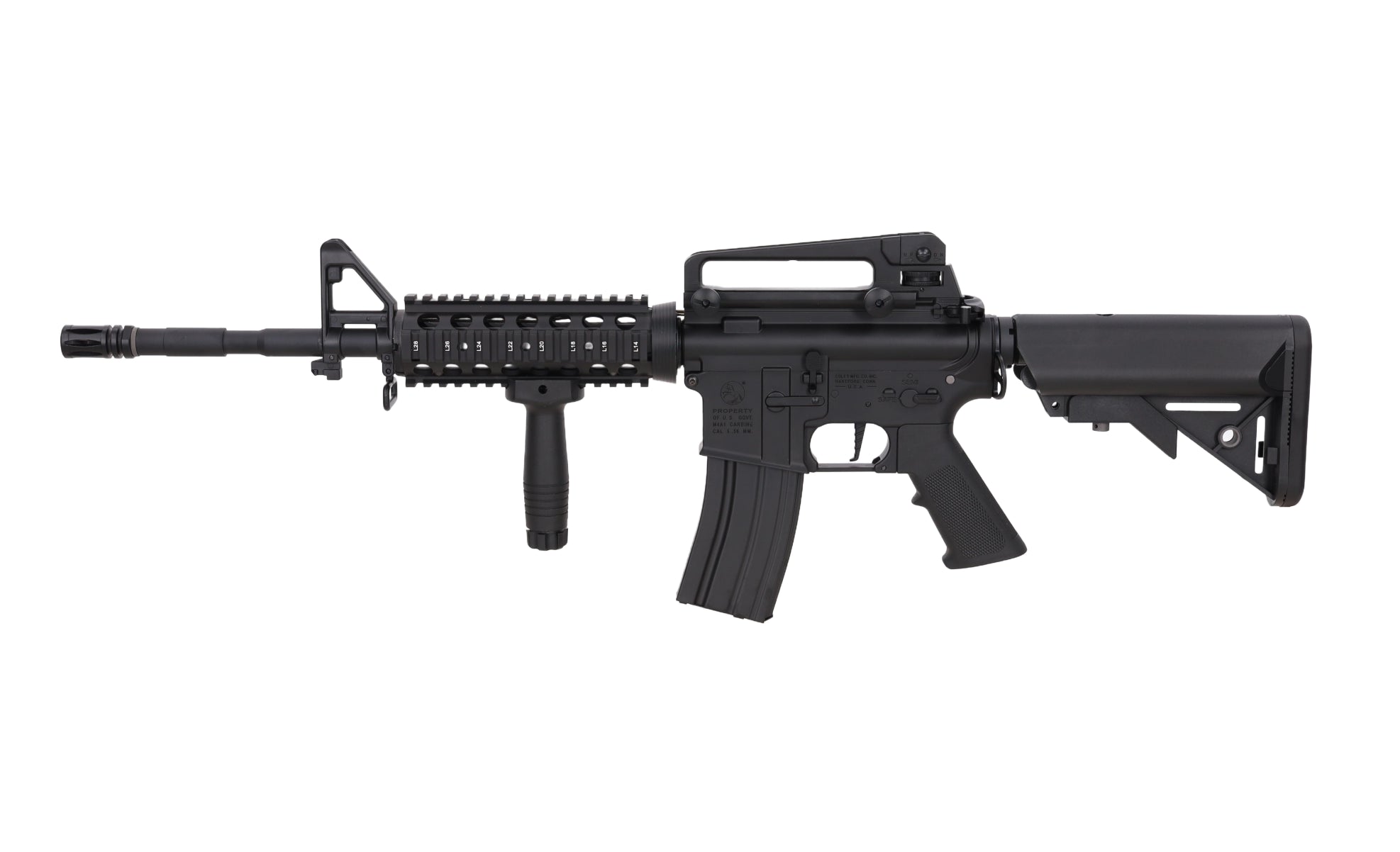 Colt x Cybergun M4A1 SA-E03 EDGE Gen.2 sähköase 14,5" - musta