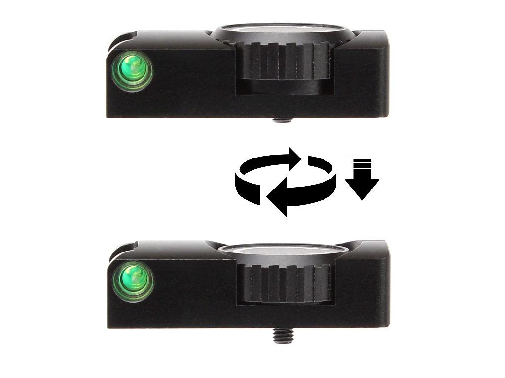 TDC hop-up säädin, 30mm ulkopiipuille