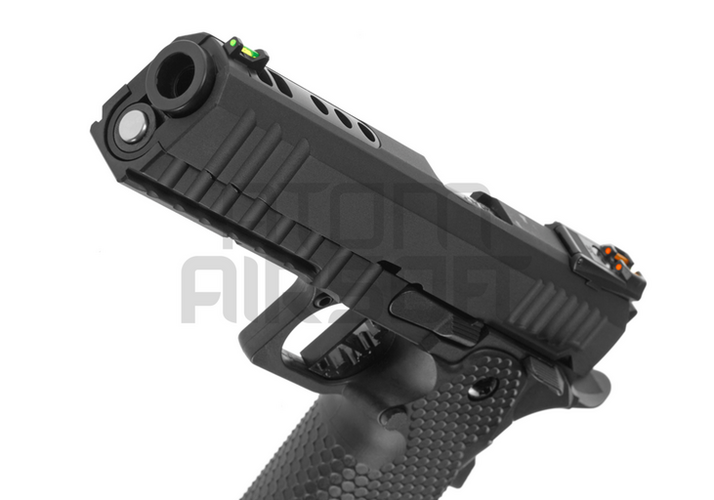 AW Custom HX2003 GBB-pistooli, täysmetallinen – musta