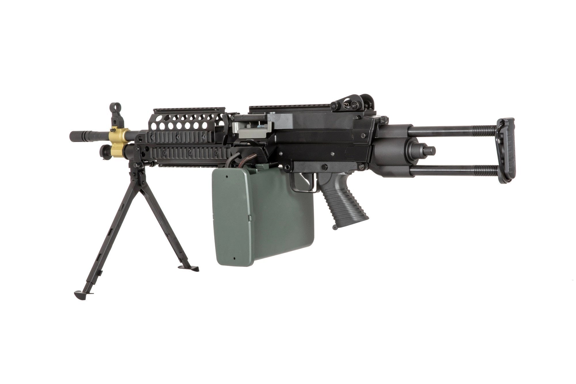 A&K M249 SPW machinegun - Black