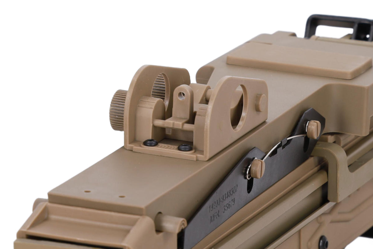 Specna Arms FN Herstal M249 MK1 CORE konekivääri AEG - hiekka