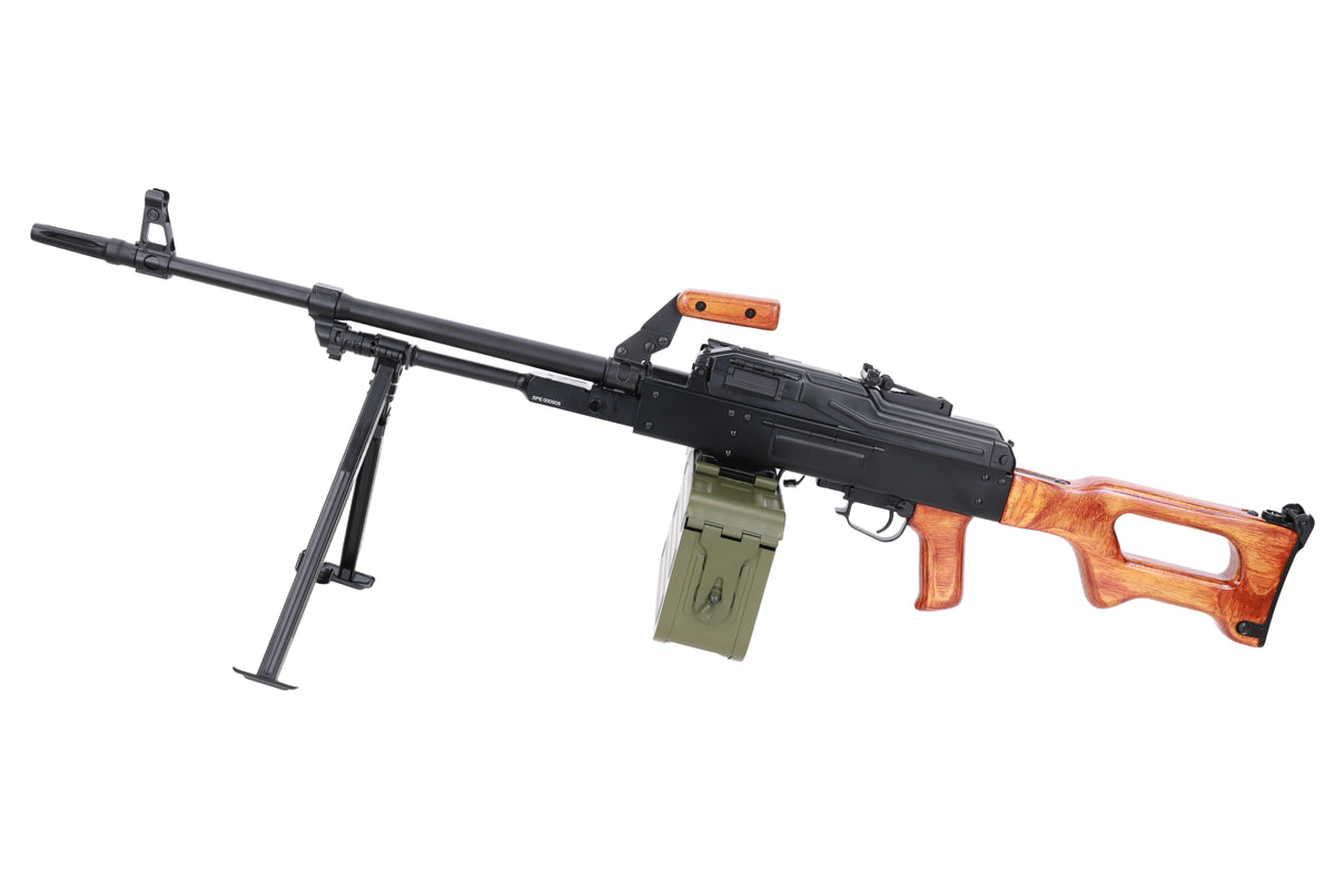 Specna Arms x A&K SA-PKM EDGE Machine Gun - Real Wood