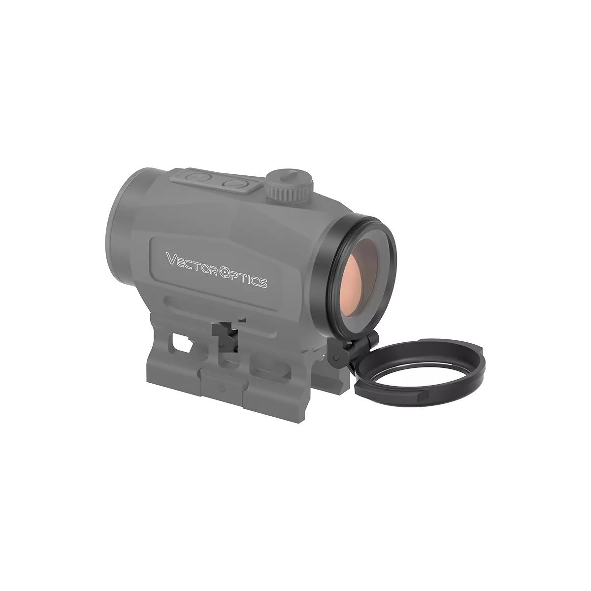 Vector Optics Transparent 37mm Scope Flip-Cap