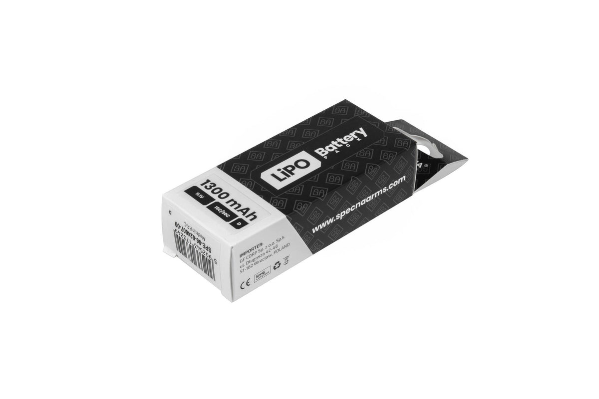 Specna Arms LiPo -akku 11,1 V 1100 mAh 20/40C - T-Plug/Deans