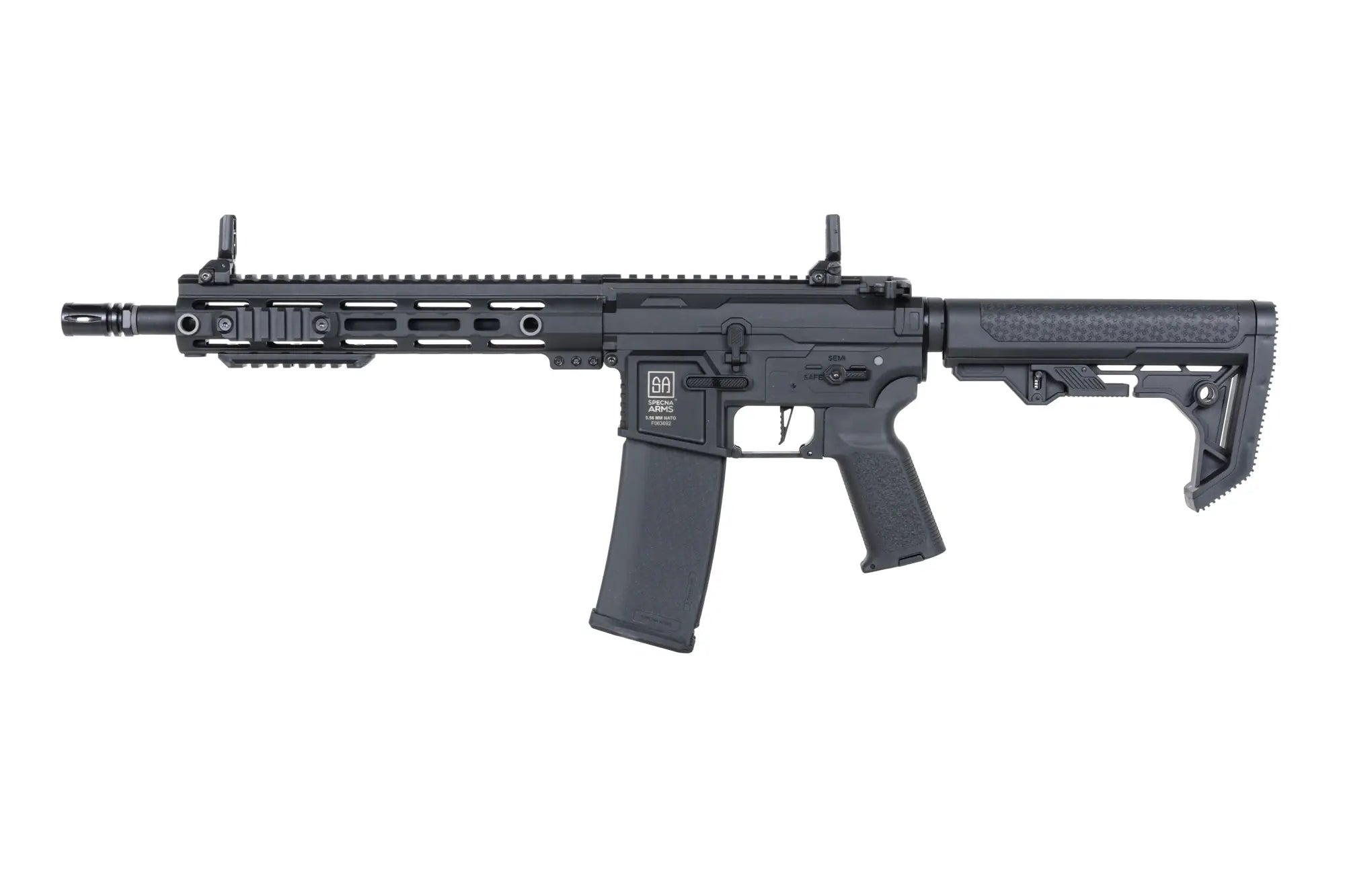 Specna Arms SA-F05-RL FLEX™ Light Ops Stock / uusi runko HAL ETU™ Gen. 2 - musta