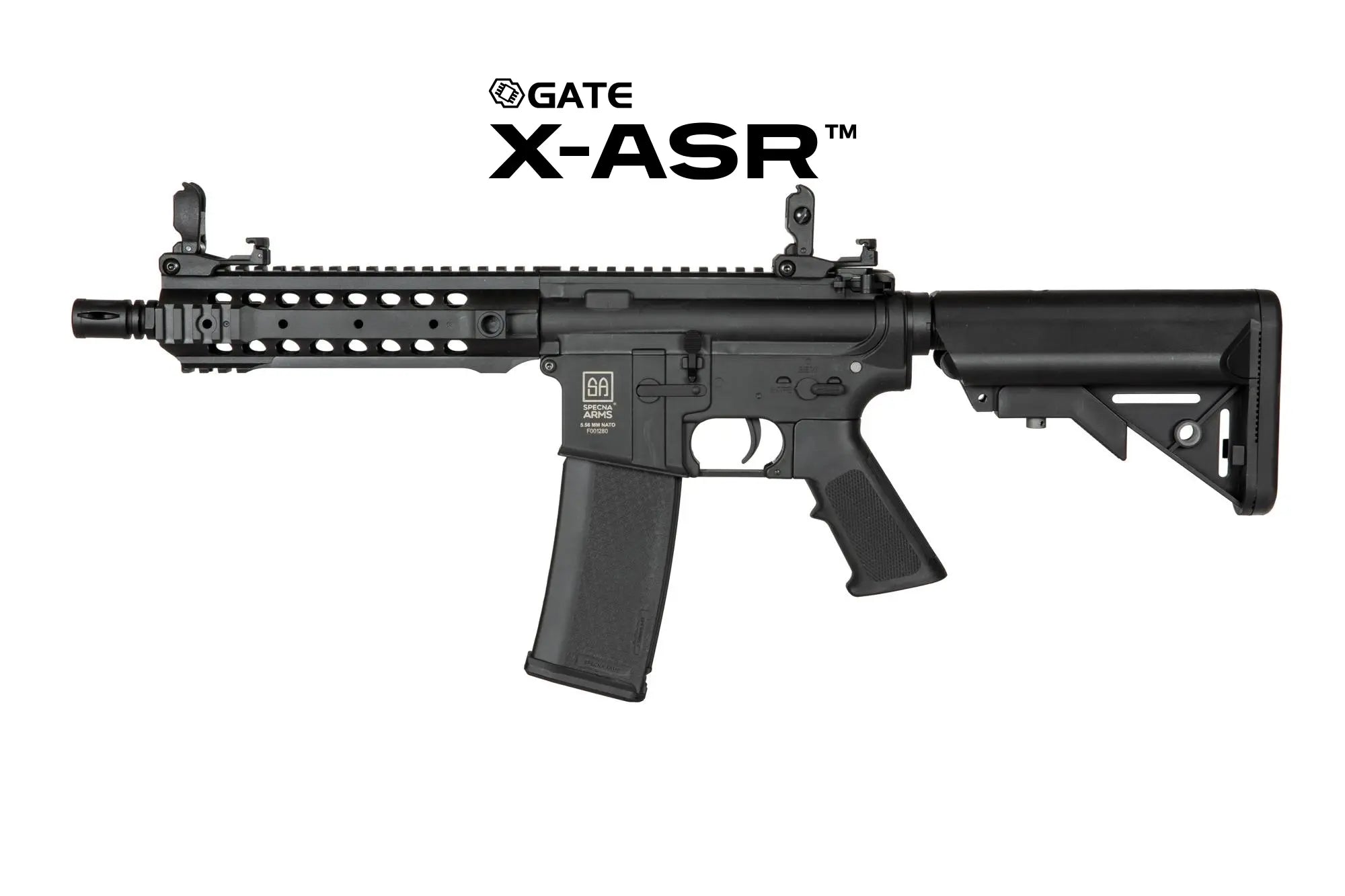 SA-F01 FLEX GATE X-ASR sähköase - musta