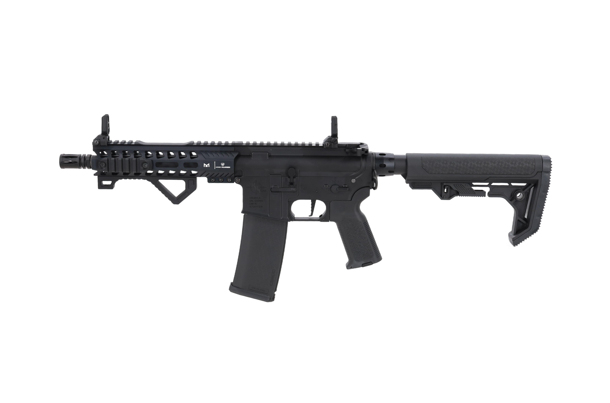 Specna Arms RRA SA-E17 EDGE™ HAL 2 Light Ops Stock Gen. 2 - musta