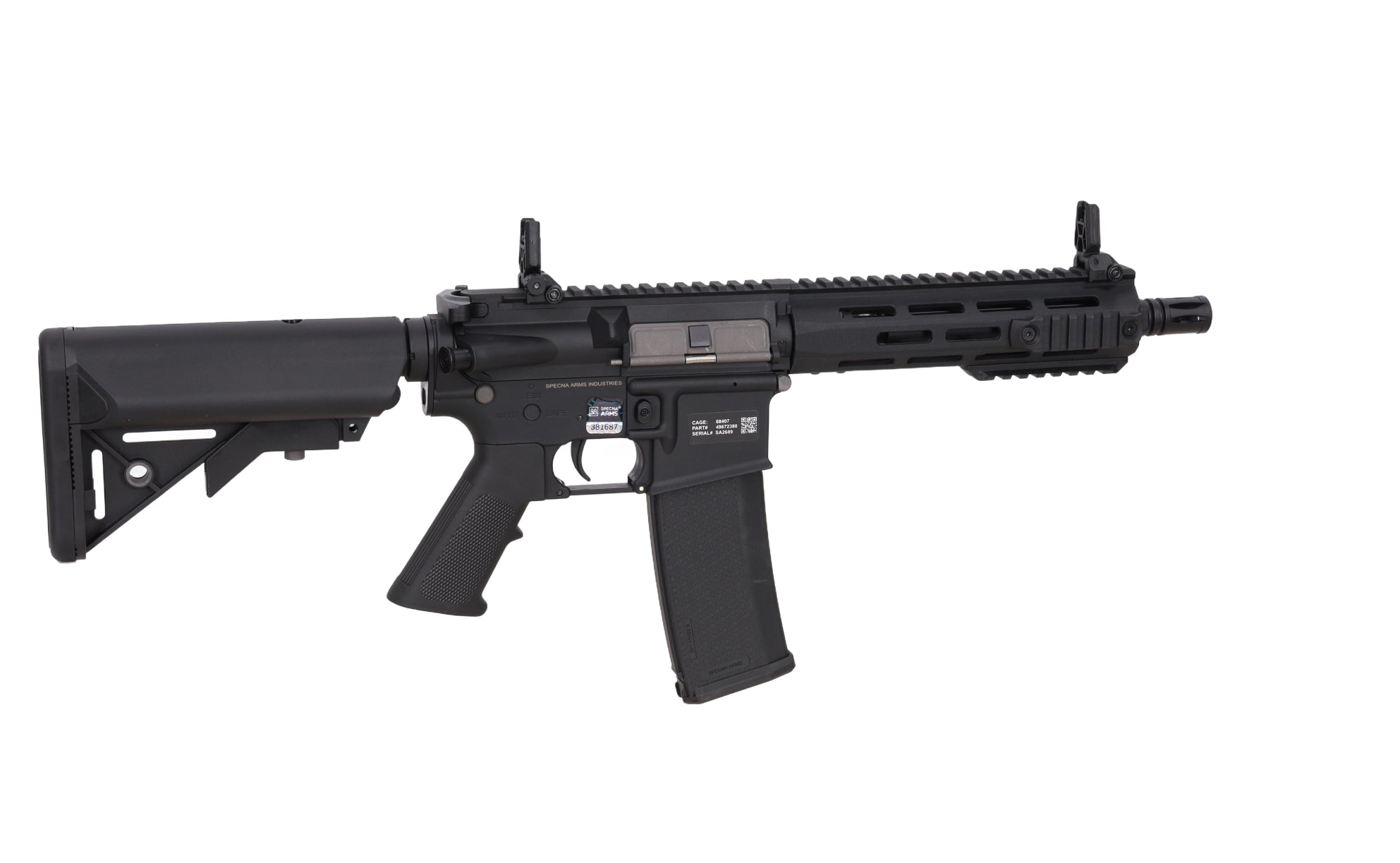 Specna Arms SA-F14 FLEX™ Gen. 2 GATE X-ASR - musta