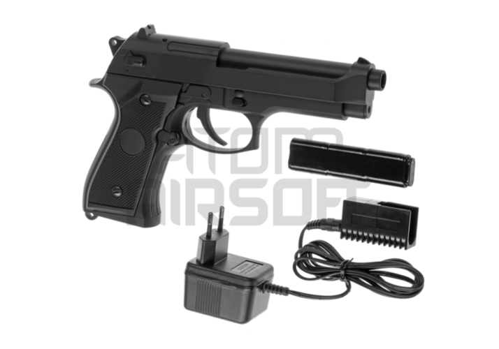 Cyma M9 AEP sähköpistooli, CM126 – musta