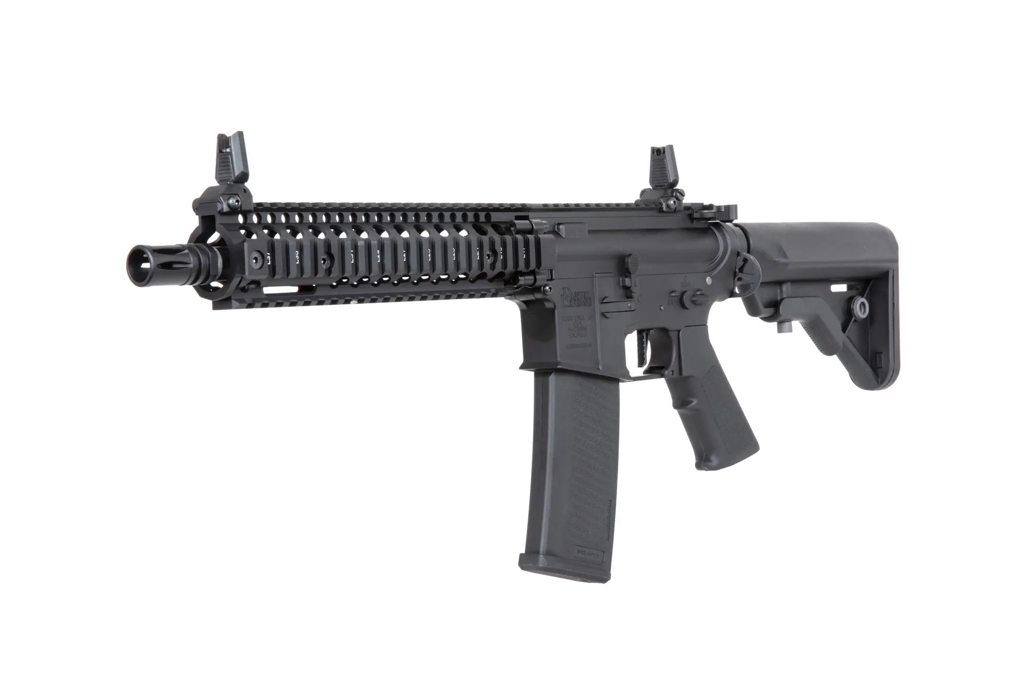 Daniel Defense® MK18 SA-E19 EDGE™ HAL ETU sähköase - musta
