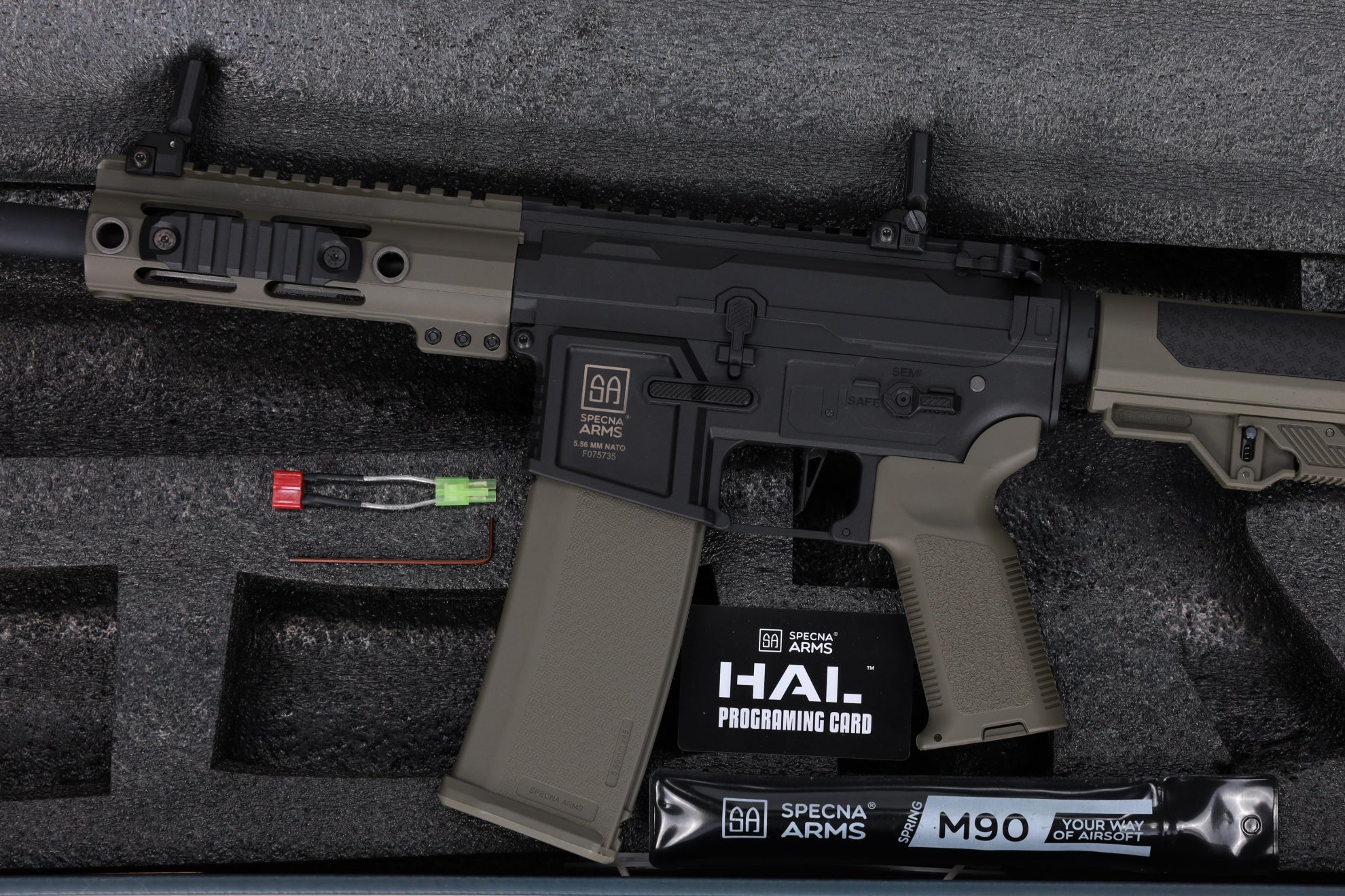 Specna Arms SA-F04-RL FLEX™ Light Ops Stock/ HAL ETU™ Gen. 2 - Olive