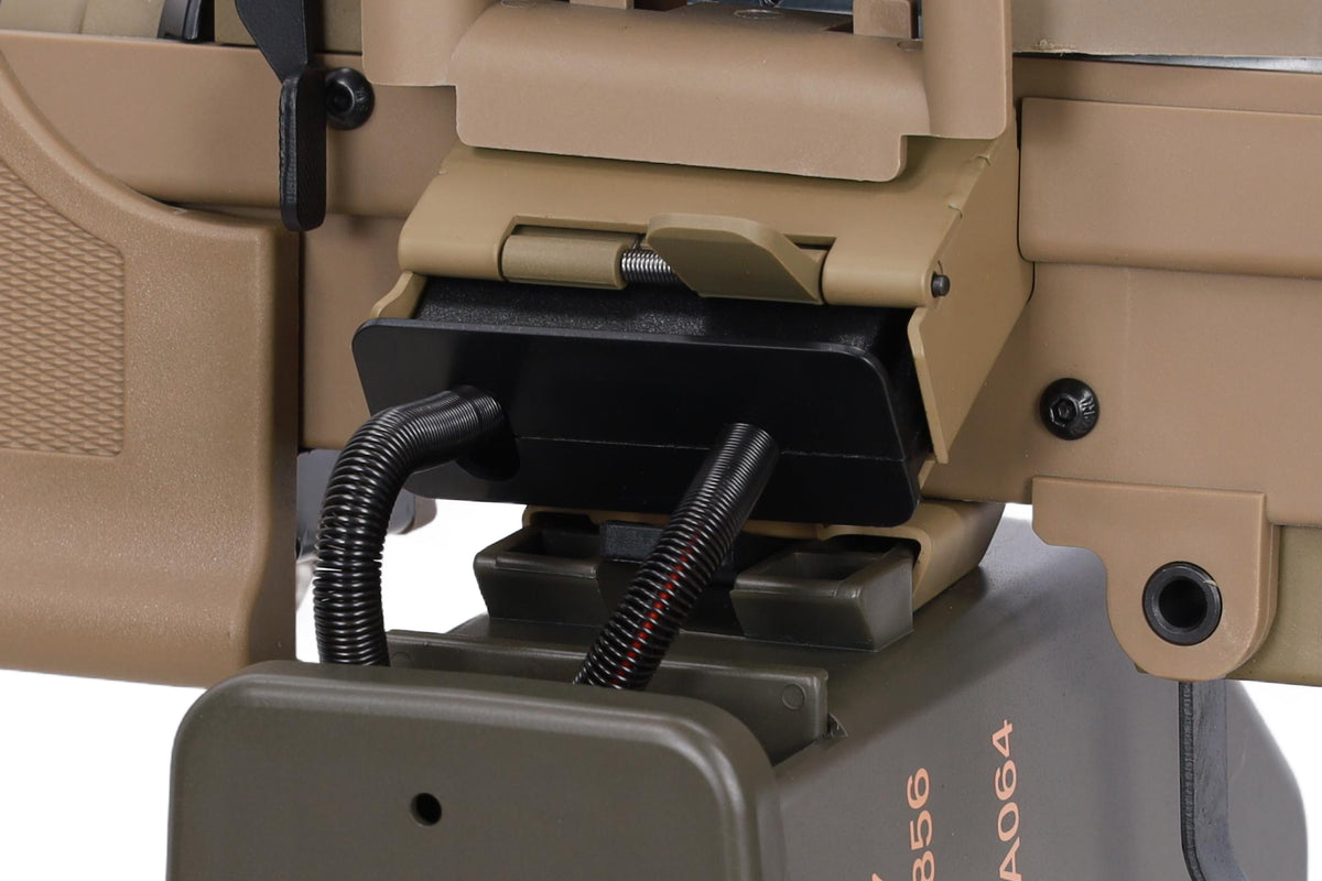 Specna Arms FN Herstal M249 MK1 CORE konekivääri AEG - hiekka
