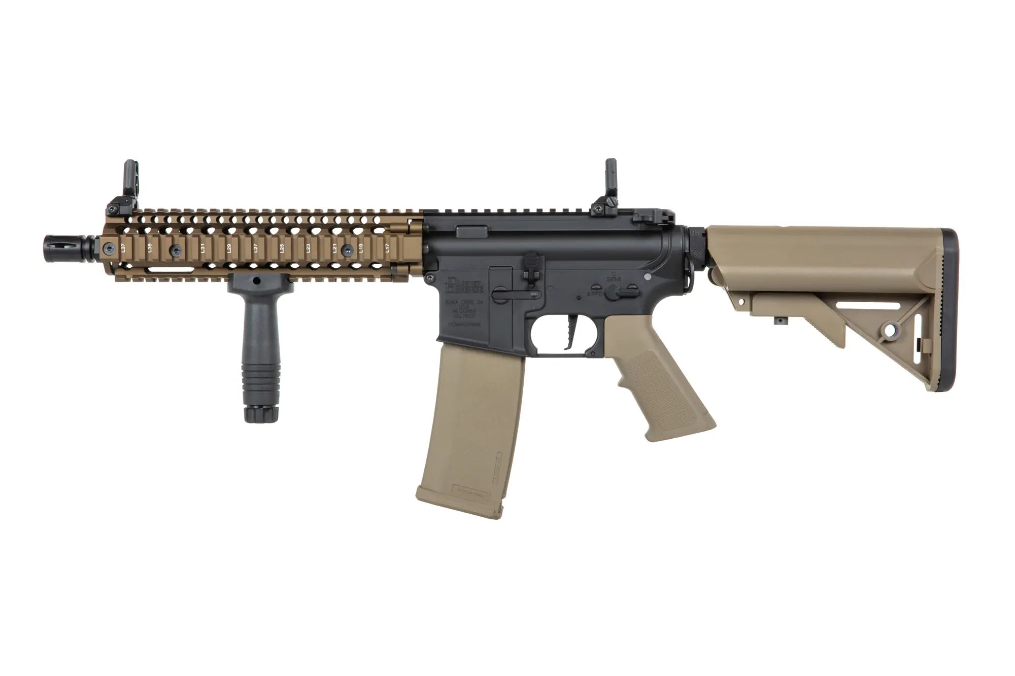 Daniel Defense MK18 SA-P19 Prime™ HAL ETU with Brushless Motor - Chaos Bronze