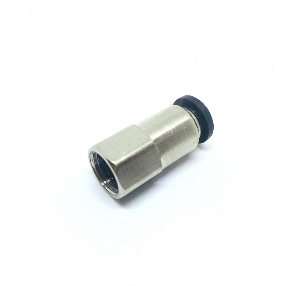 Naaras kierre 1/8 NPT, 6mm HPA suora pistoliitin