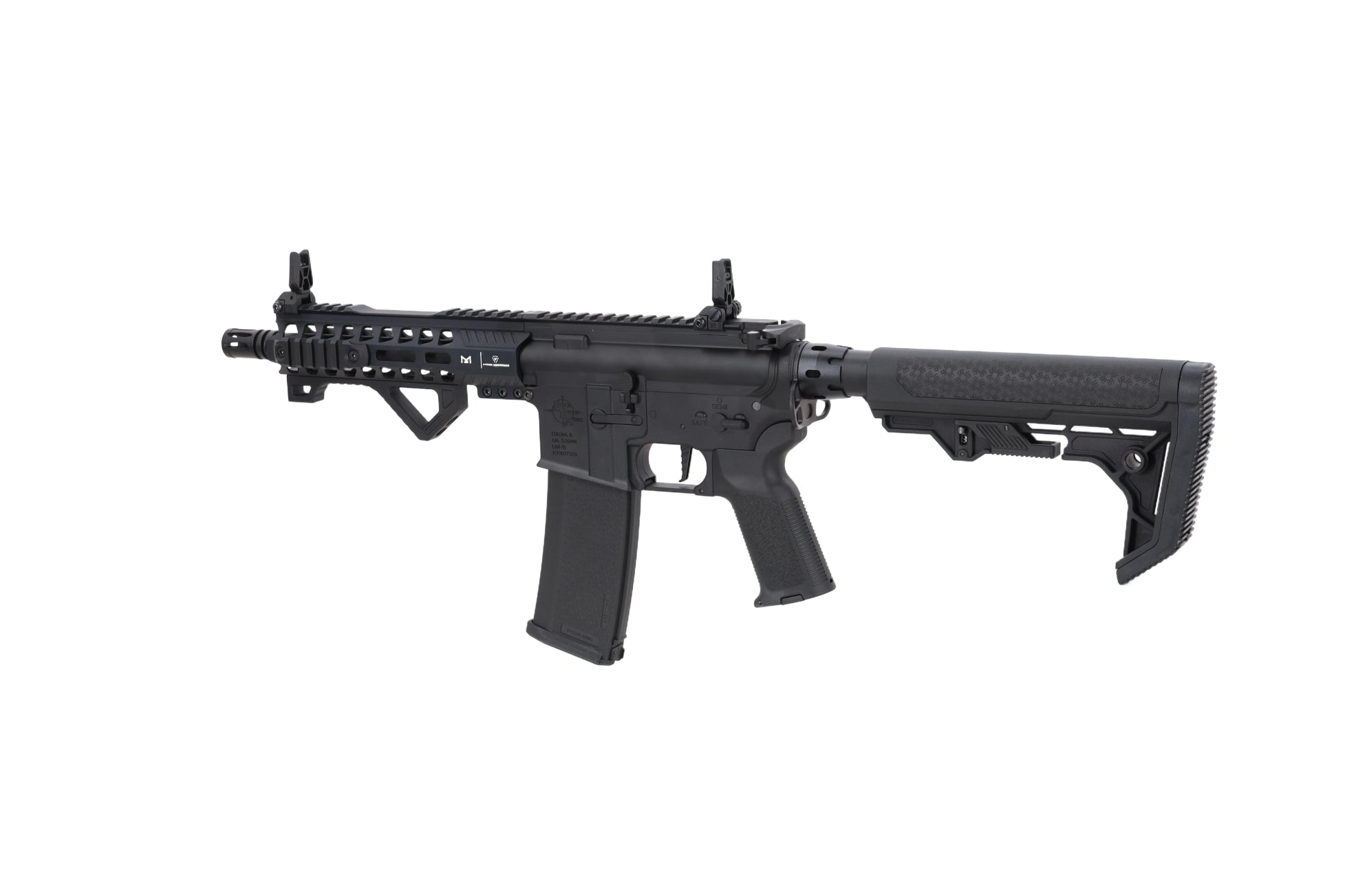 Specna Arms RRA SA-E17 EDGE™ HAL 2 Light Ops Stock Gen. 2 - musta