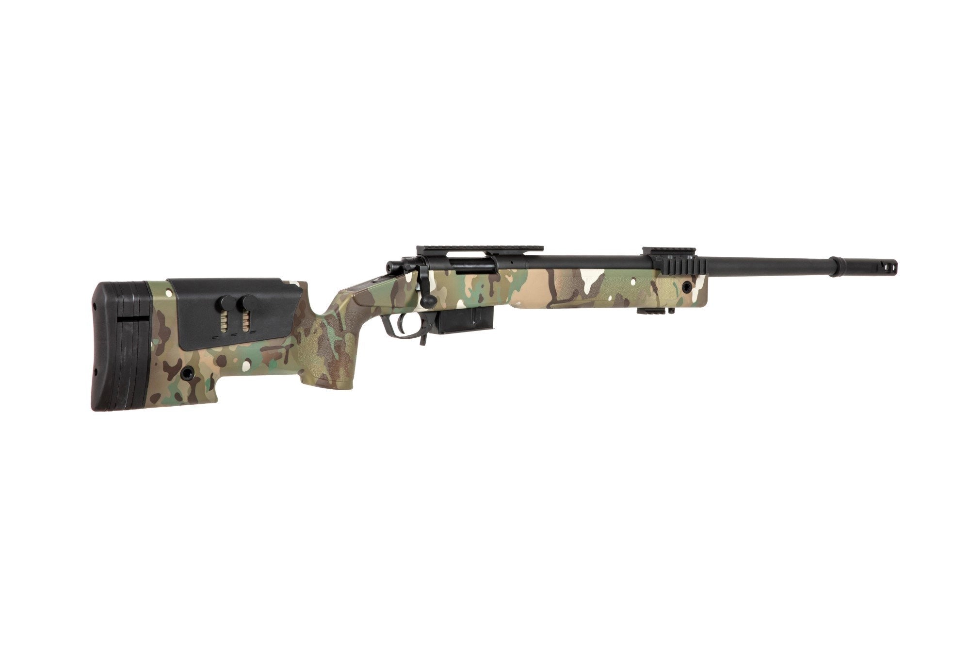 Specna Arms SA-S03 CORE™ High Velocity jousitoiminen tarkkuuskivääri - MultiCam