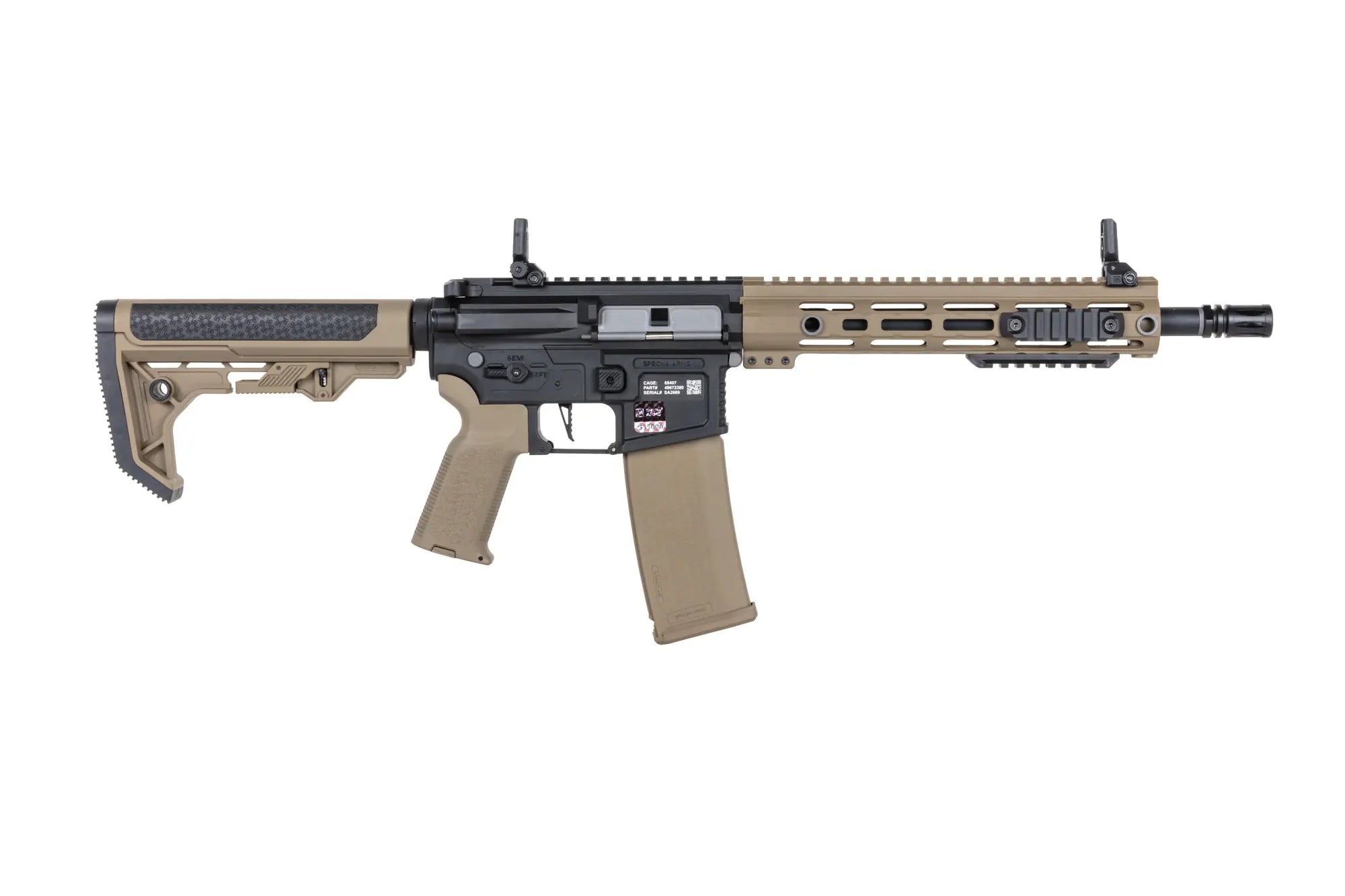 Specna Arms SA-F05-RL FLEX™ BLDC™ Light Ops Stock/ HAL ETU™ Gen. - 2 Half-Tan