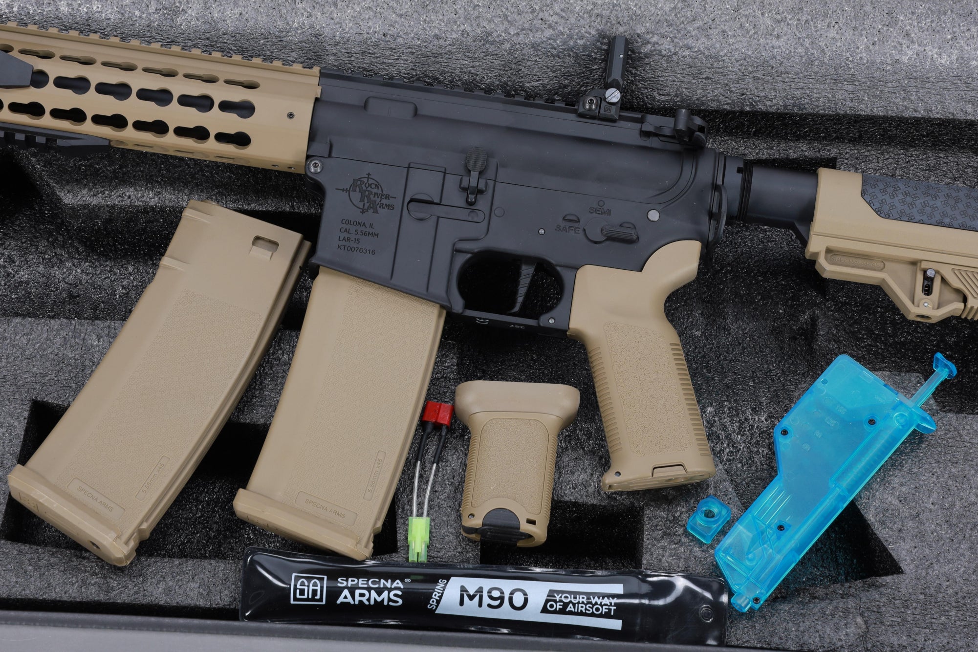 Specna Arms RRA SA-E07 EDGE™ HAL 2 ETU Light Ops Stock Gen. - 2 Half-Tan