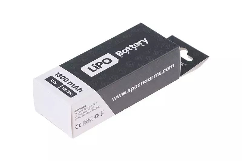 Specna Arms LiPo -akku 11,1 V 1300 mAh 15/30C - Small Tamiya