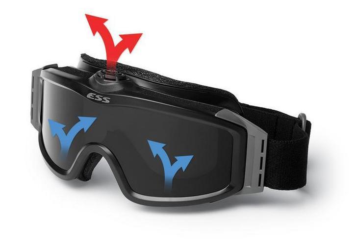 ESS Profile TurboFan ballistiset suojalasit - musta