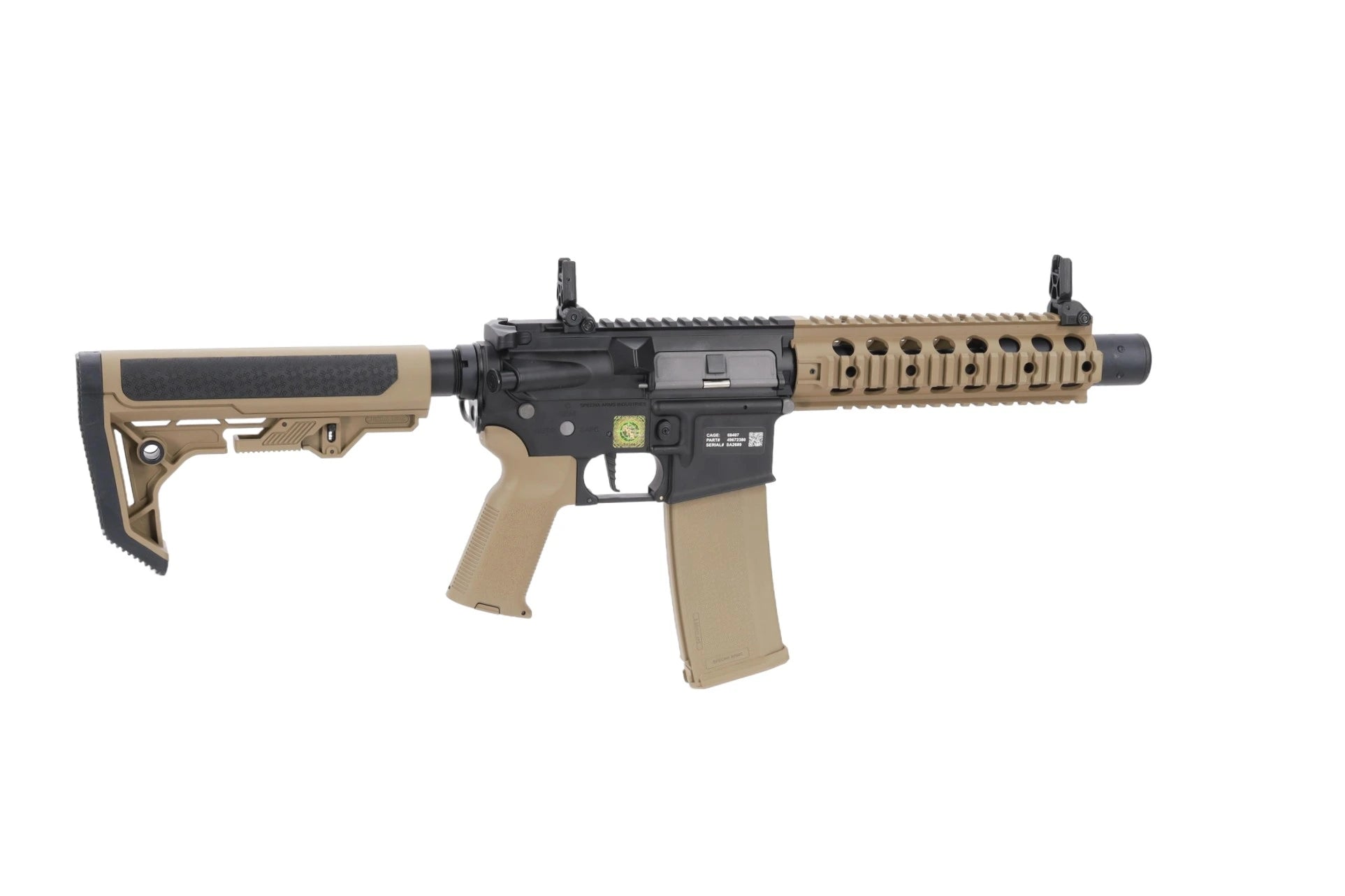 Specna Arms RRA SA-E05 EDGE™ HAL 2 ETU Light Ops Stock Gen. 2 - Half-Tan
