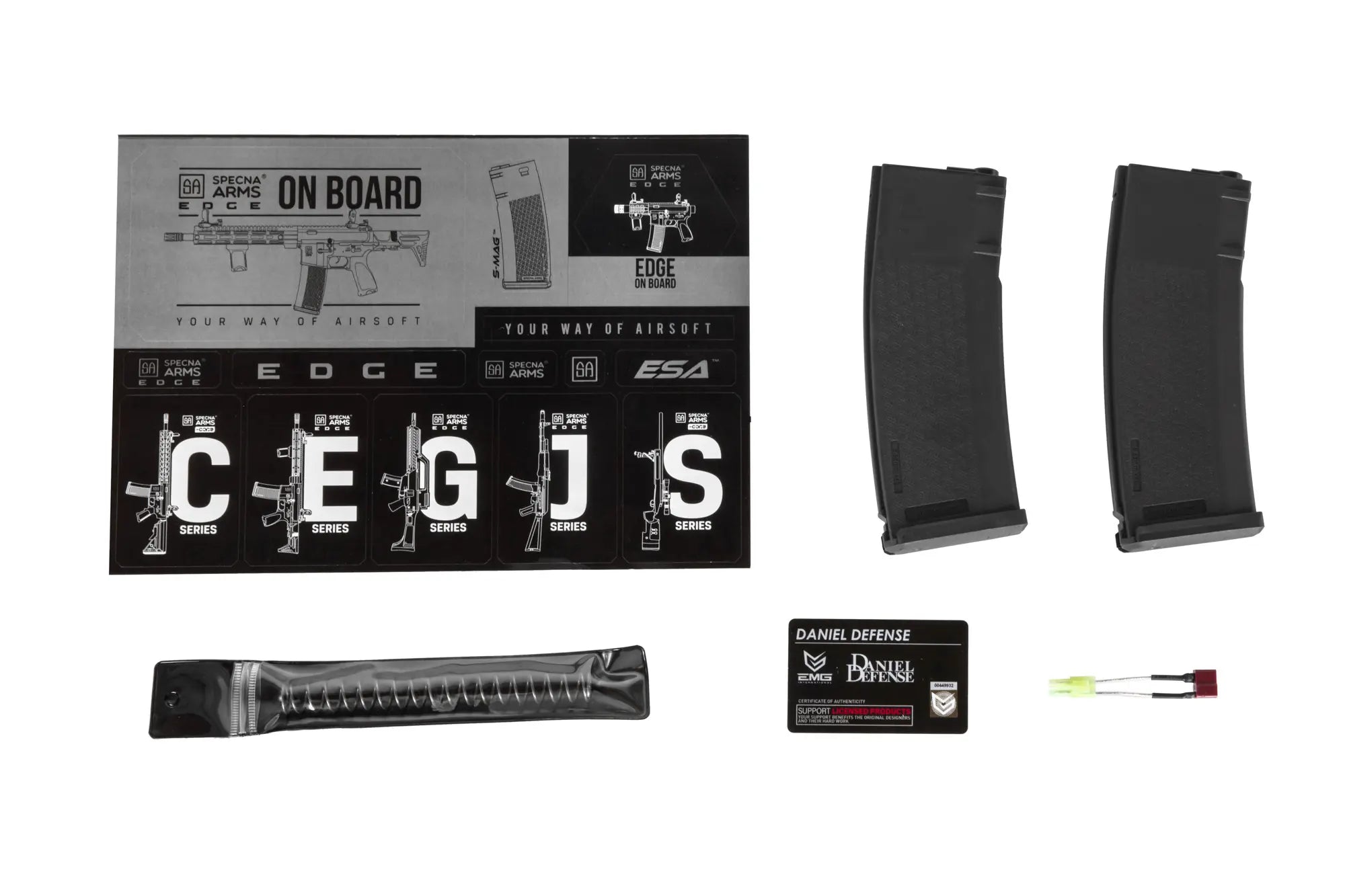 Daniel Defense SA-E28 RISIII 14.5'' EDGE™ HAL ETU™ Electric Gun - Chaos Gray