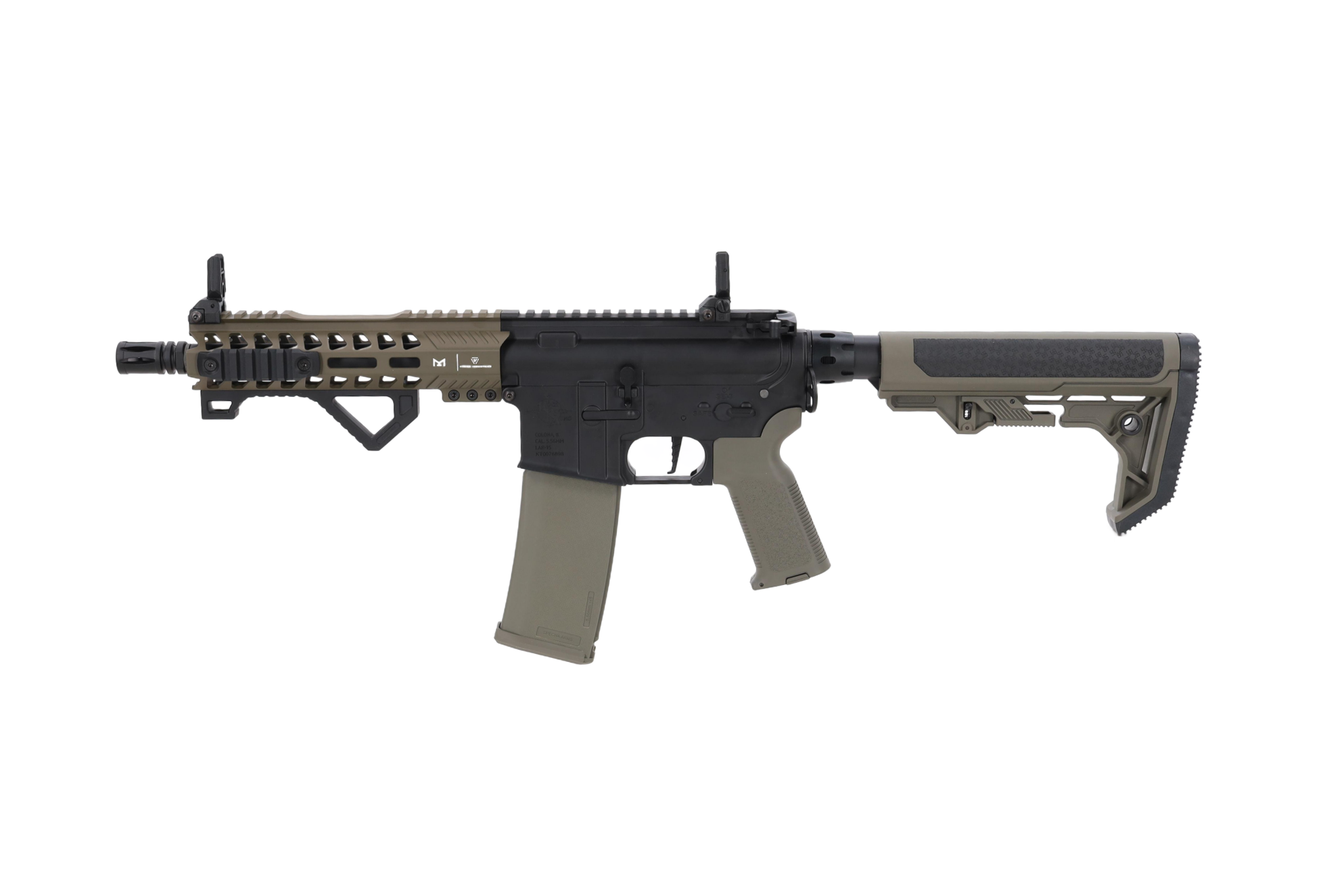 Specna Arms RRA SA-E17 EDGE™ HAL 2 Light Ops Stock Gen. 2 - oliivi