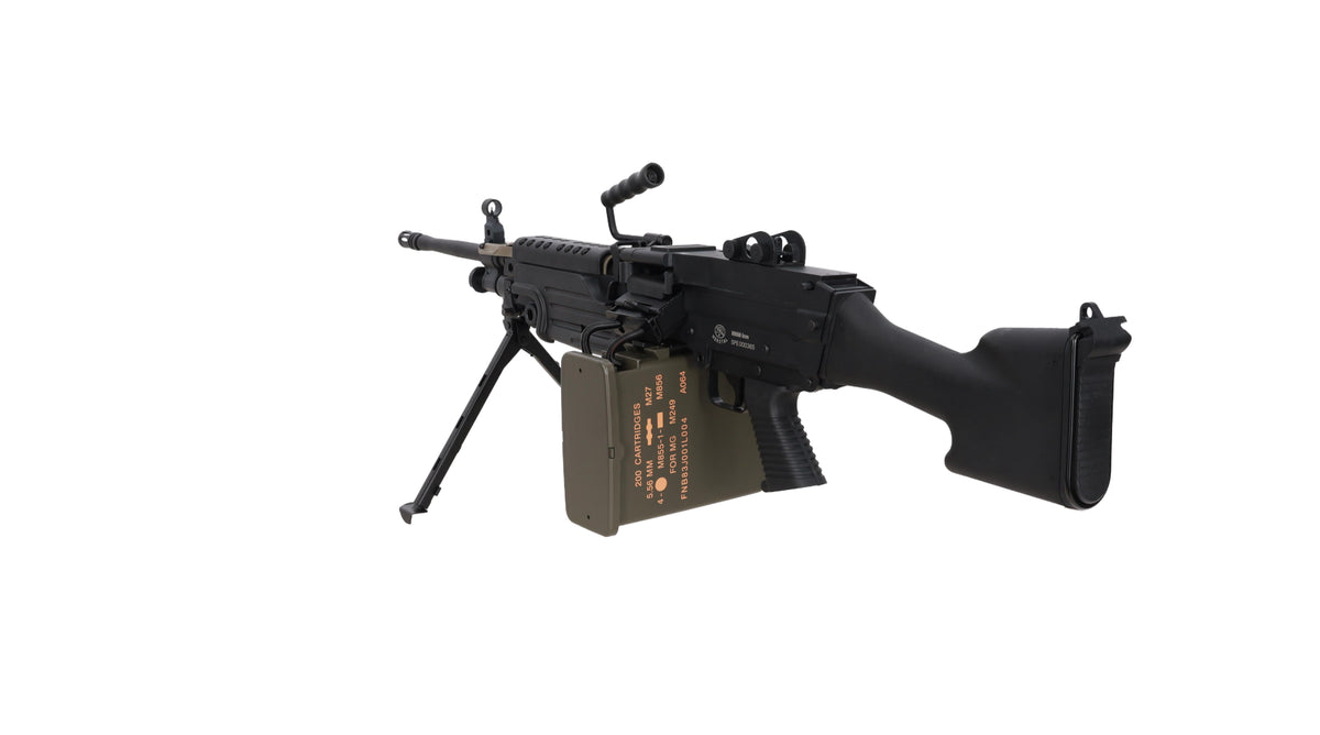 Specna Arms FN Herstal M249 MK2 CORE konekivääri AEG - musta