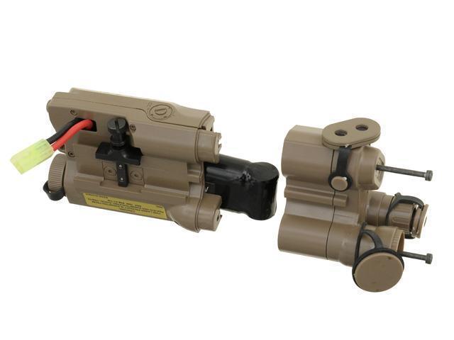 FMA AN/PEQ-16 akkukotelo - dark earth