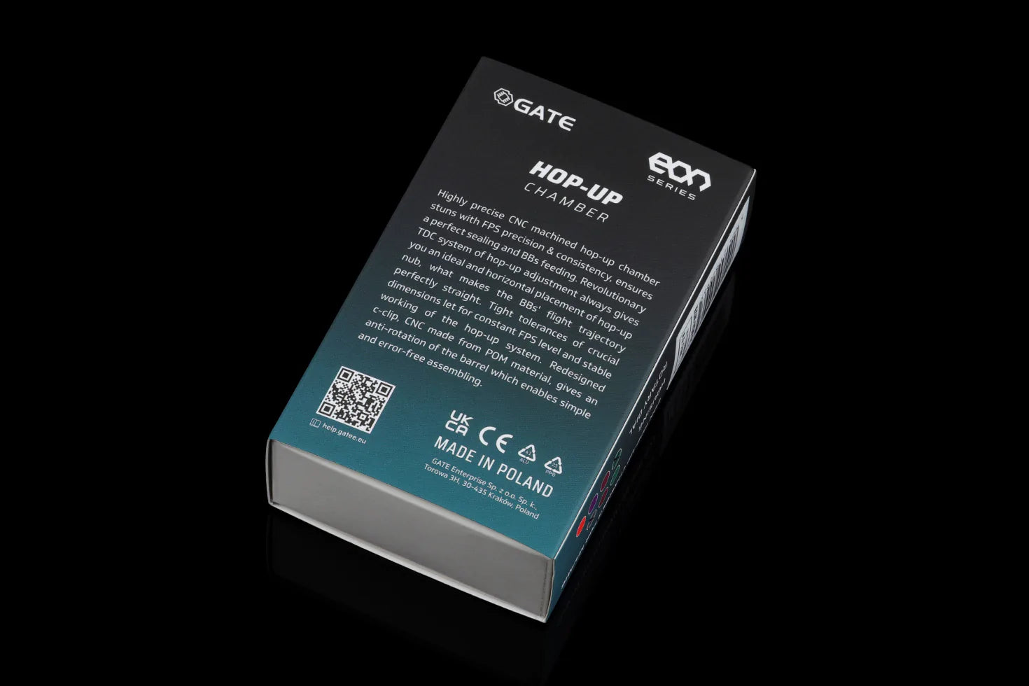 EON Hop-up yksikkö - syaani runko+oranssi säätörengas