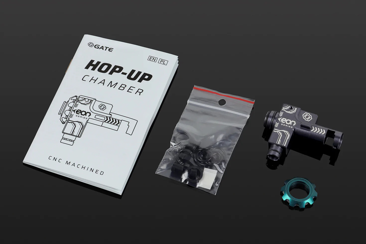 EON Hop-up yksikkö - Titanium runko+oranssi säätörengas