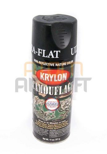 Krylon Spraymaali, musta