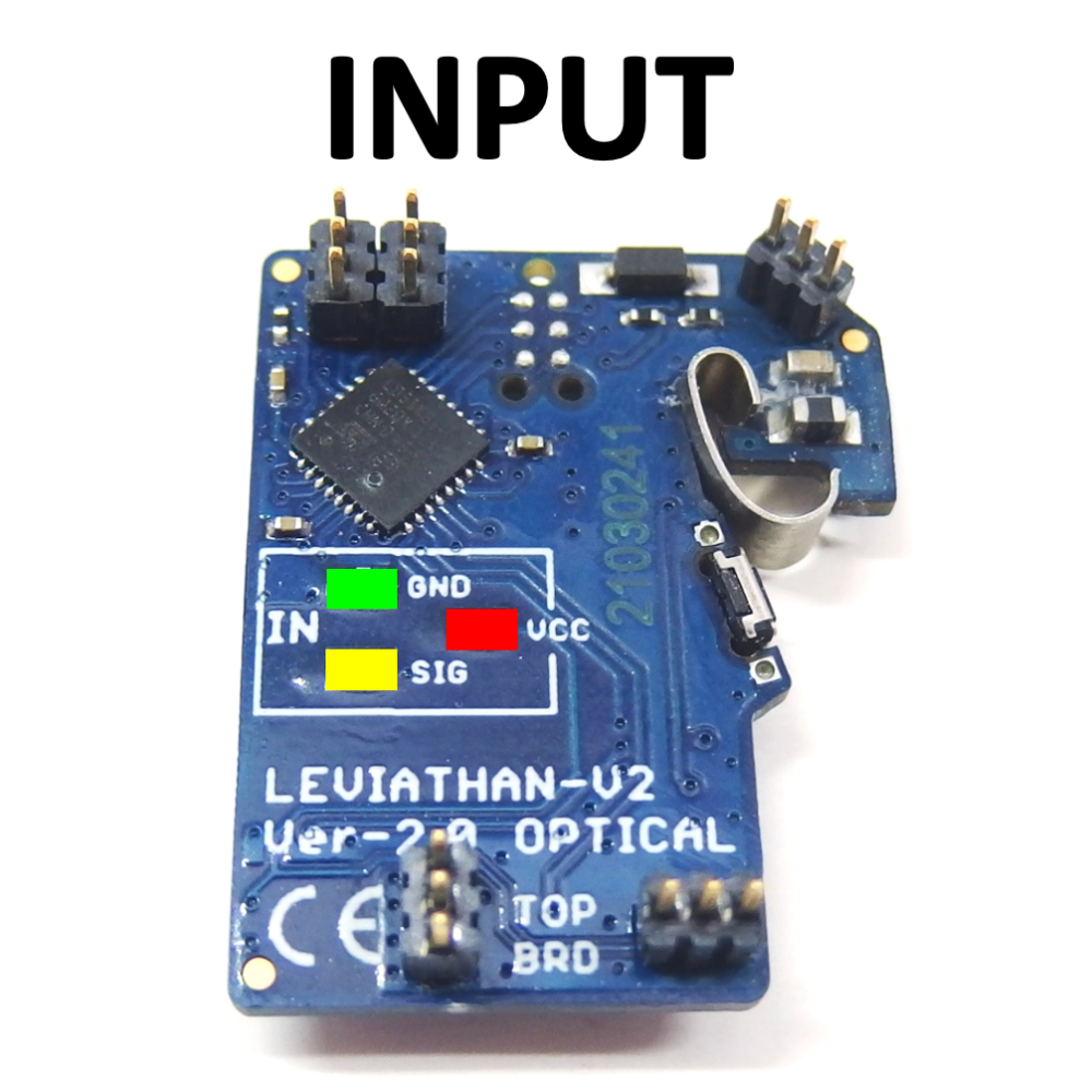 Leviathan V2, optinen (johdotus taakse + CNC liipaisin)
