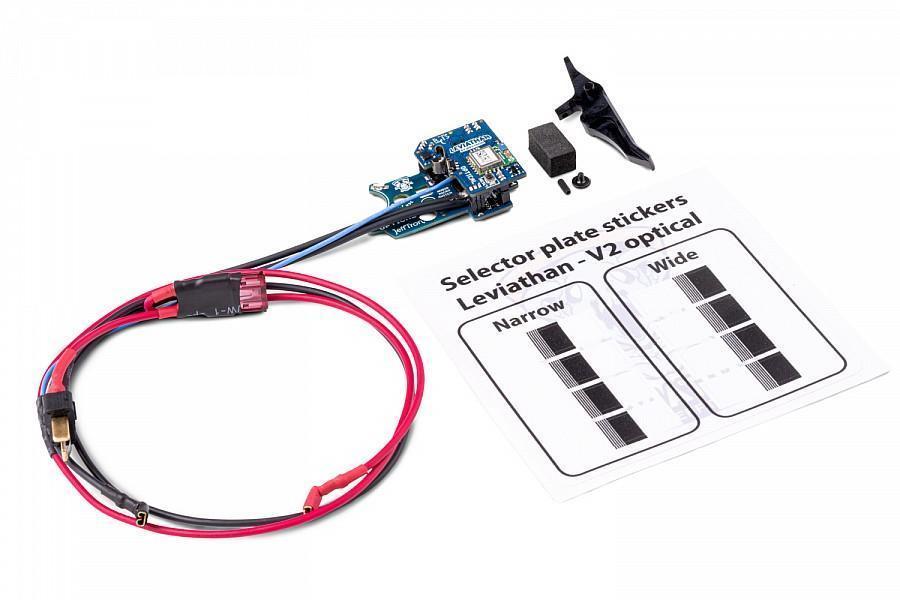Leviathan V2, optinen (johdotus taakse + CNC M4/M16 Classic liipaisin)