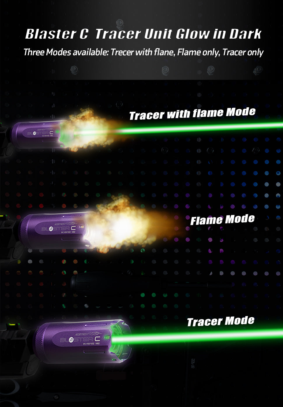 Blaster C valojuovayksikkö