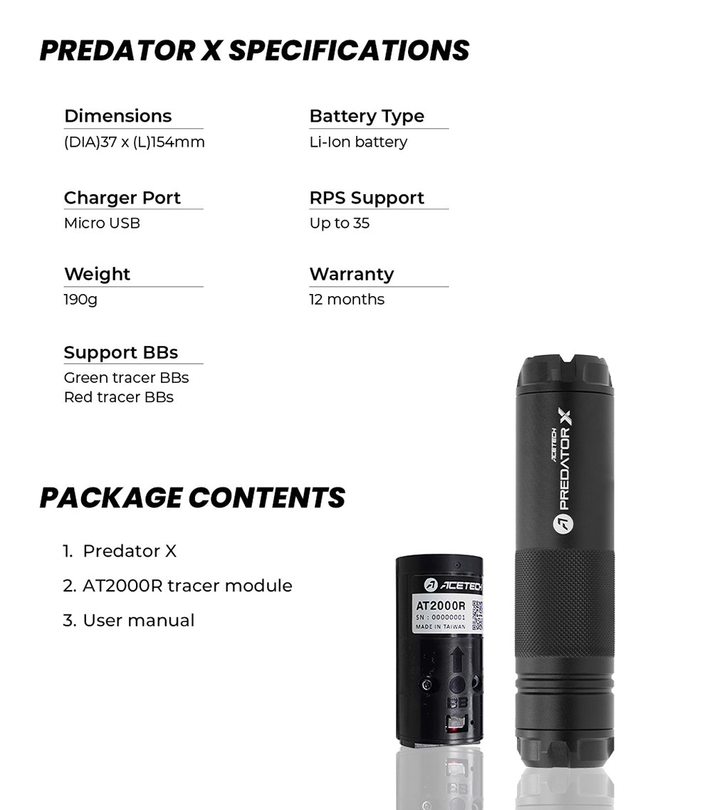 Predator X light strip unit
