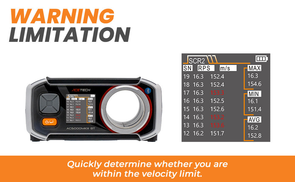 AC6000 MKIII BT kronometri