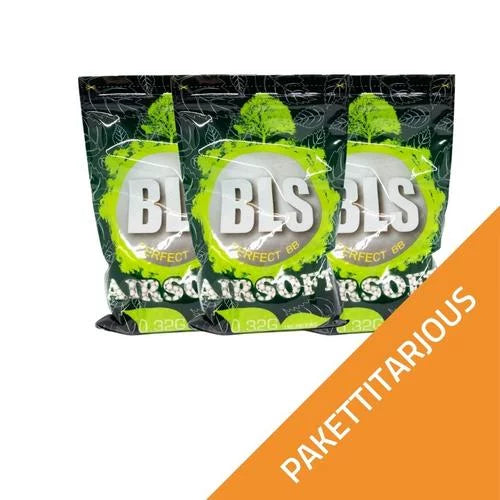 3x BLS 0.32g Bio BBs 3125 pcs
