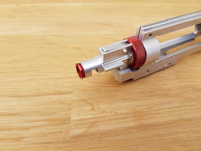 RetroArms 8mm Split CNC-rataslaatikko pikajousenvaihdolla ja hop-up kammiolla, versio 2