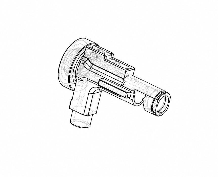 CNC-koneistettu ICS AR15/M4 hop-up kammio