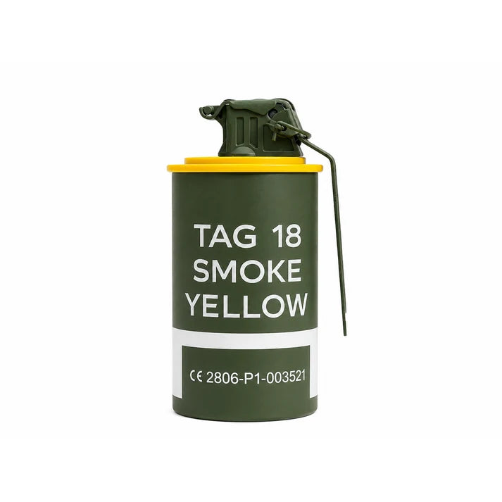 TAGInn Game Innovation TAG-18 smoke grenade, yellow (6pcs)