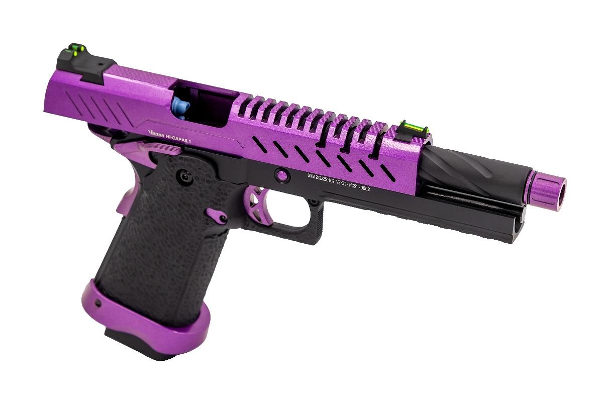 Hi-Capa 5.1 kaasupistooli - violetti
