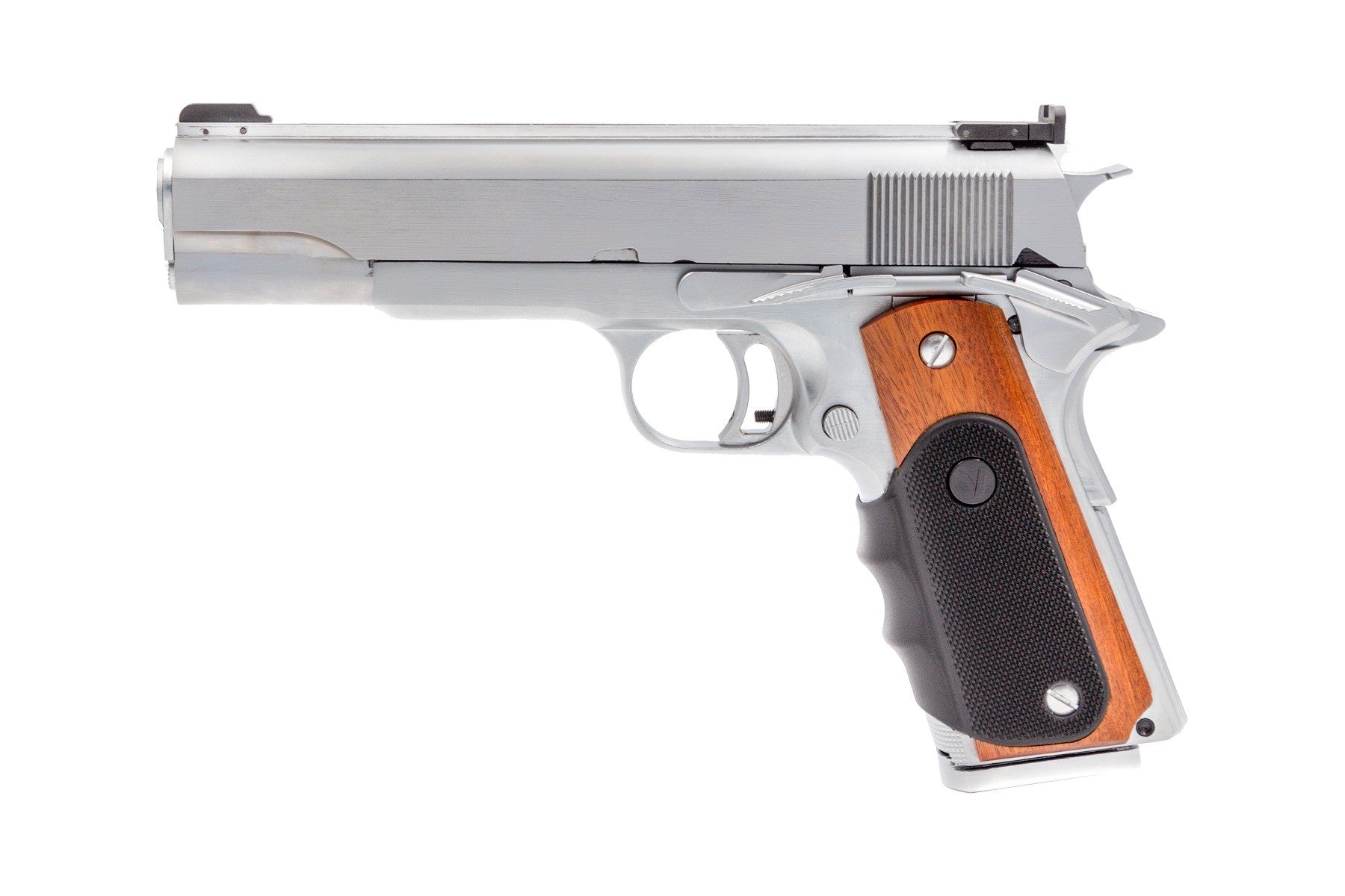 Agency VX-9 gas pistol - chrome