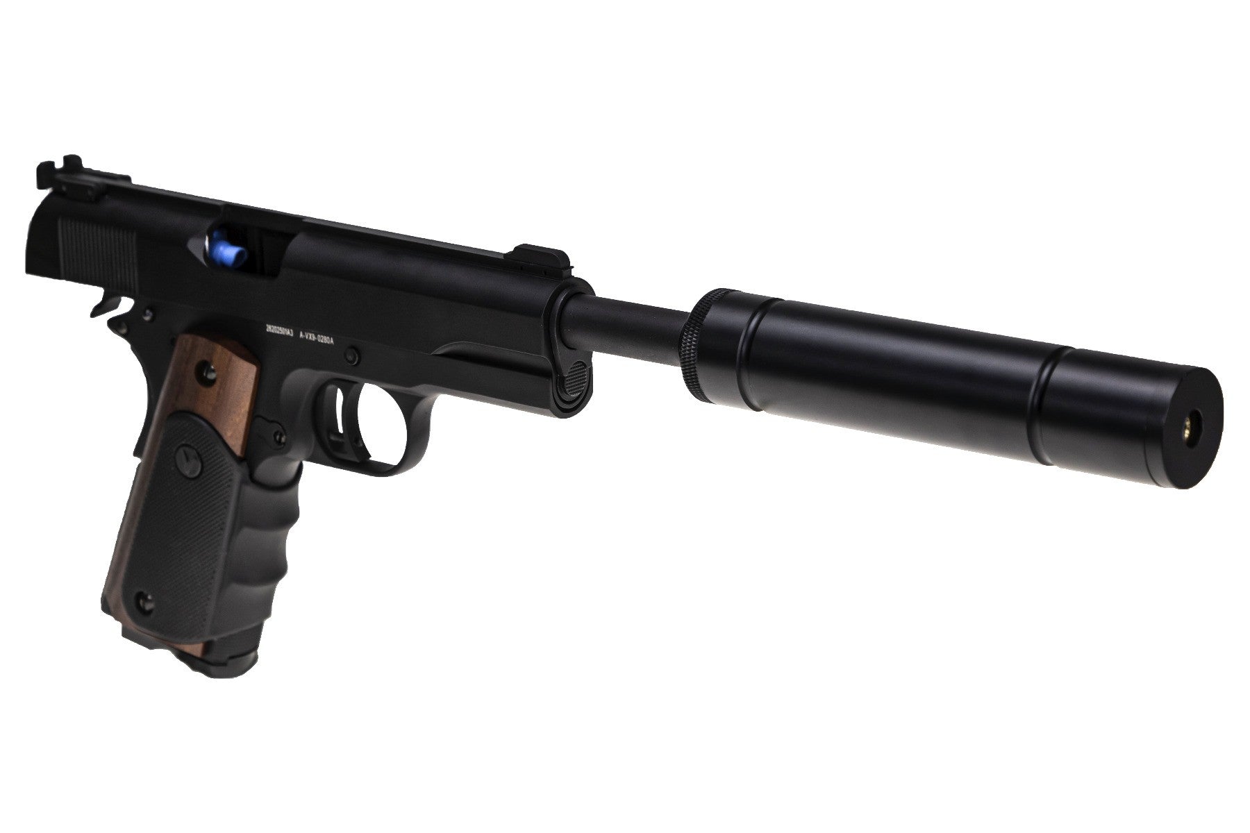 Agency VX-9 kaasupistooli - musta