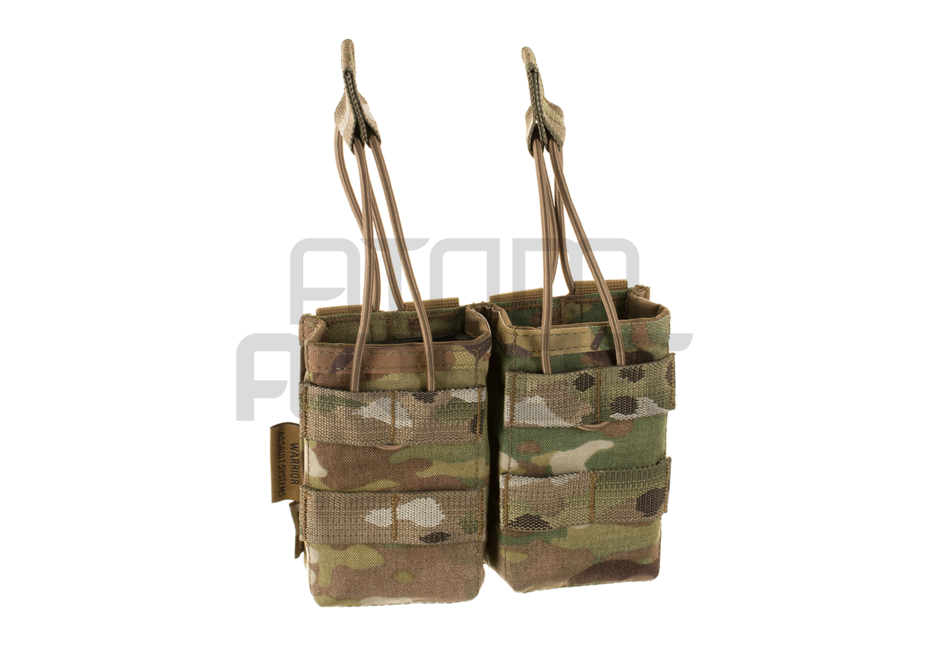 AK 7.62mm open top lipastasku kahdelle lippaalle - Multicam