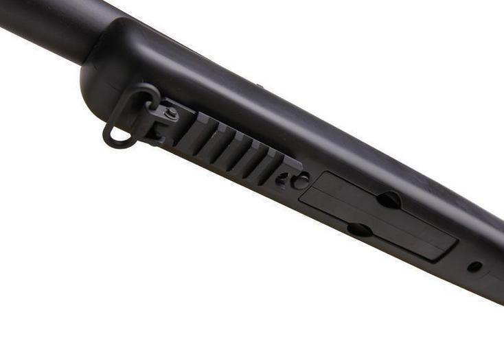 Well MB03A pulttilukkoinen tarkkuuskivääri - musta